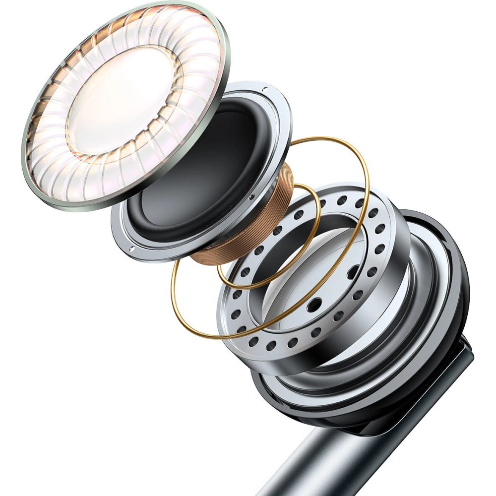 Hurtownia GSM - Căști Joyroom Wired Series JR-EW06 jack 3.5mm gri închis - JYR823 - {ean13} - Hurt