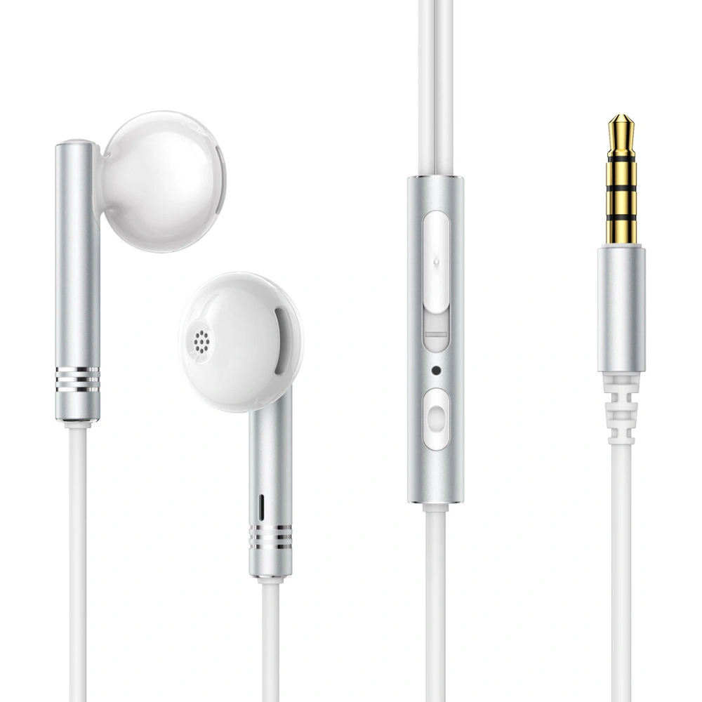 Hurtownia GSM - Kopfhörer Joyroom Wired Series JR-EW06 Klinke 3.5mm silber-weiß - JYR824 - {ean13} - Hurt