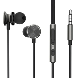 Wholesale Joyroom Wired Series Headphones JR-EW03 3.5mm jack dark grey - JYR827 - {ean13} - Hurt