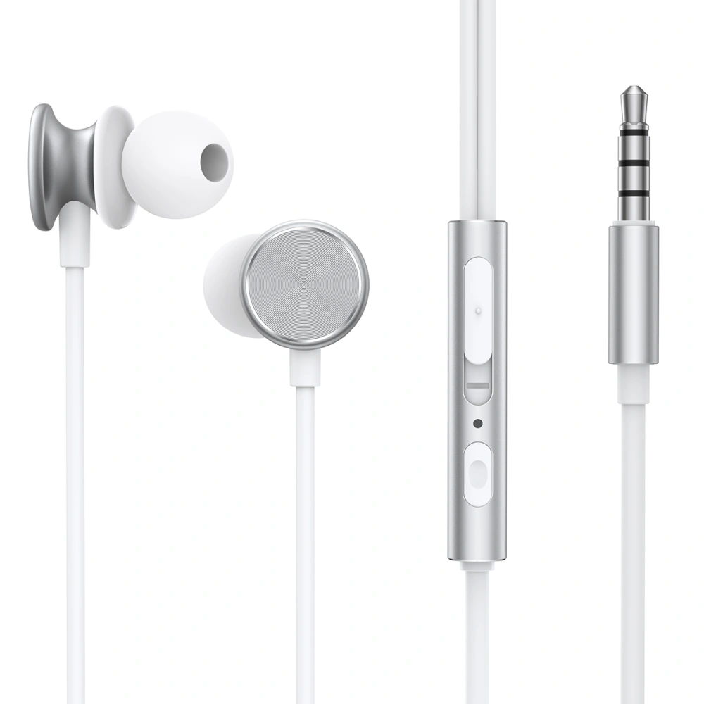Hurtownia GSM - Căști Joyroom Wired Series JR-EW03 jack 3.5mm argintii - JYR828 - {ean13} - Hurt