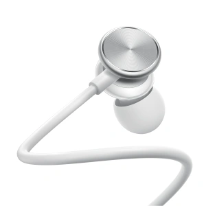 Wholesale Joyroom Wired Series Headphones JR-EW03 3.5mm jack silver - JYR828 - {ean13} - Hurt