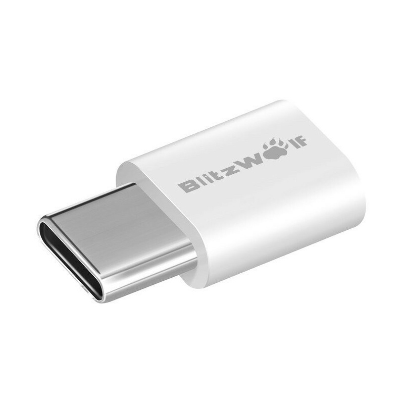 Hurtownia BlitzWolf - 5901597312550 - BLZ007 - Adapter USB-C do Micro USB BlitzWolf BW-A2 2 sztuki - B2B homescreen