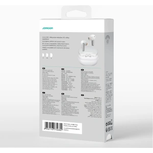 Wholesale Joyroom Jbuds Series JR-BB1 BT 5.3 TWS IPX4 wireless headphones white - JYR833 - {ean13} - Hurt