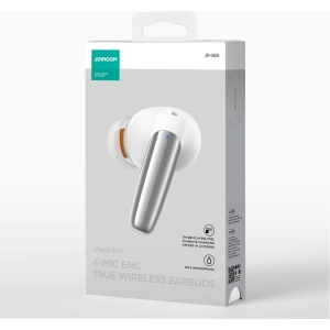Wholesale Joyroom Jbuds Series JR-BB1 BT 5.3 TWS IPX4 wireless headphones white - JYR833 - {ean13} - Hurt