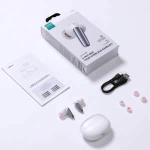 Wholesale Joyroom Jbuds Series JR-BB1 BT 5.3 TWS IPX4 wireless headphones white - JYR833 - {ean13} - Hurt