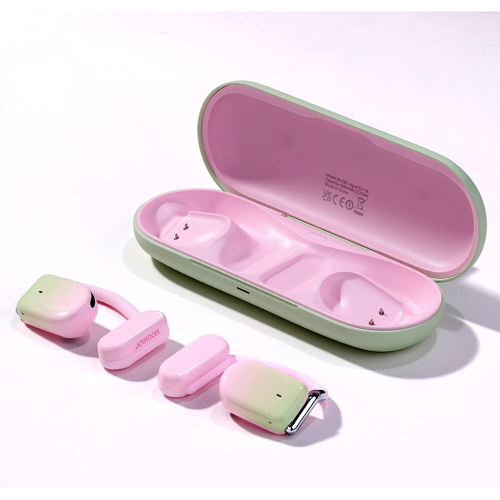 Wholesale Joyroom Openfree JR-OE2 BT 5.3 TWS wireless headphones pink - JYR835 - {ean13} - Hurt