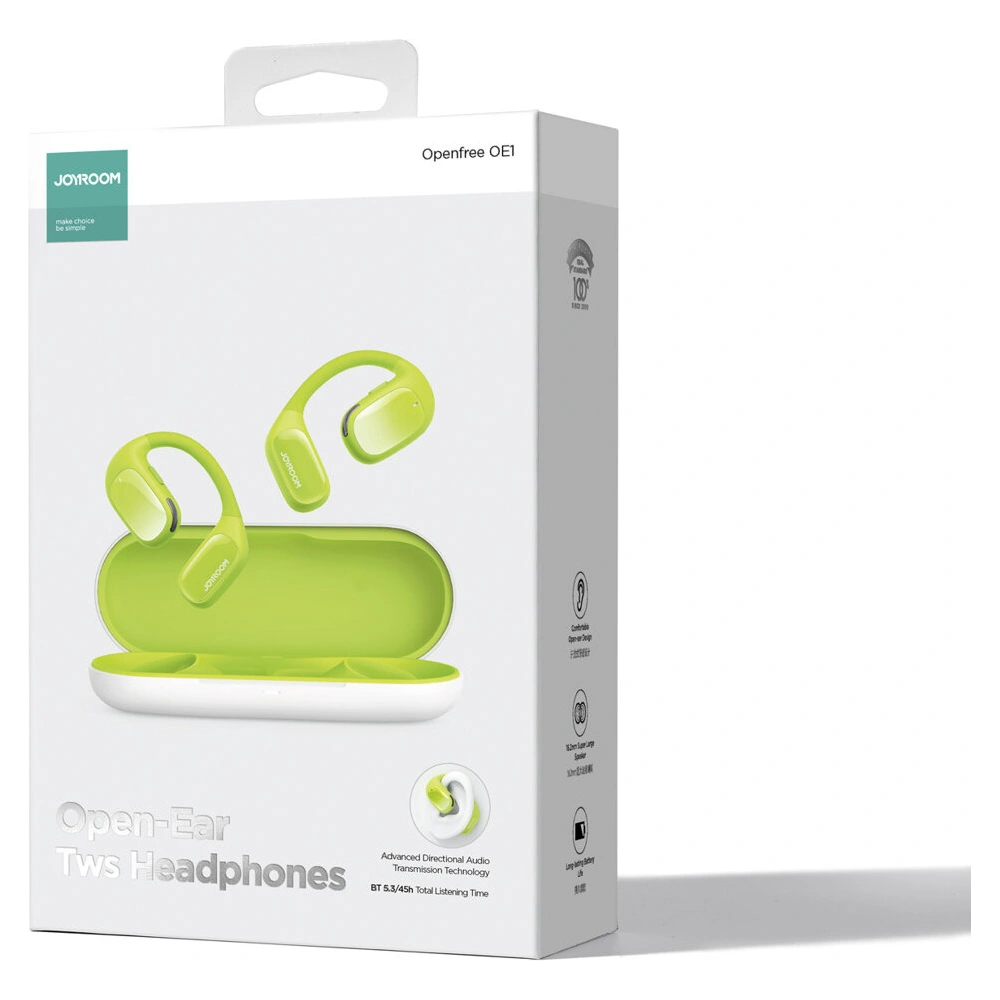 Wholesale Joyroom Openfree JR-OE1 BT 5.3 wireless headphones green - JYR840 - {ean13} - Hurt