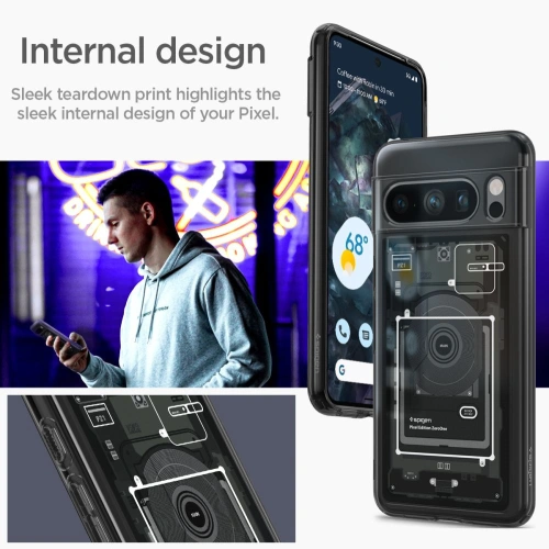 Etui Spigen Ultra Hybrid Google Pixel 8 Pro Zero One