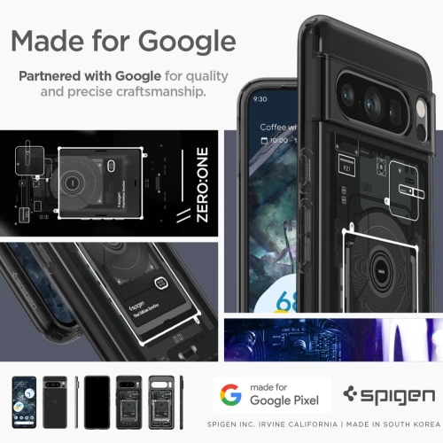 Etui Spigen Ultra Hybrid Google Pixel 8 Pro Zero One