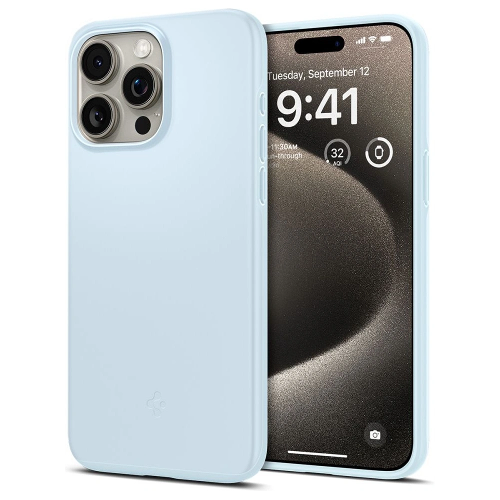 Wholesale Spigen Thin Fit Apple iPhone 15 Pro Max Mute Blue - SPN3182 - {ean13} - Hurt