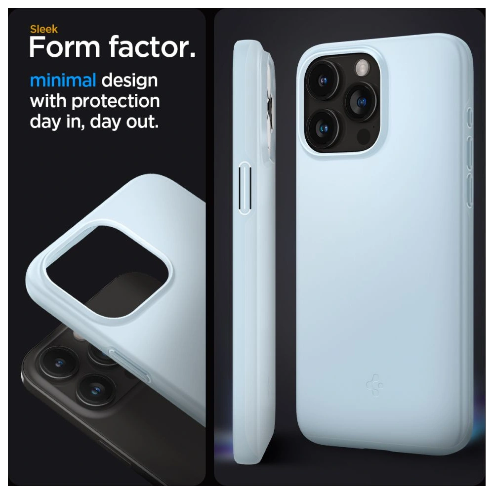 Wholesale Spigen Thin Fit Apple iPhone 15 Pro Max Mute Blue - SPN3182 - {ean13} - Hurt
