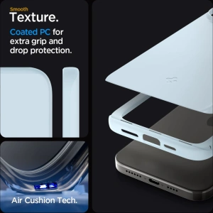 Wholesale Spigen Thin Fit Apple iPhone 15 Pro Max Mute Blue - SPN3182 - {ean13} - Hurt