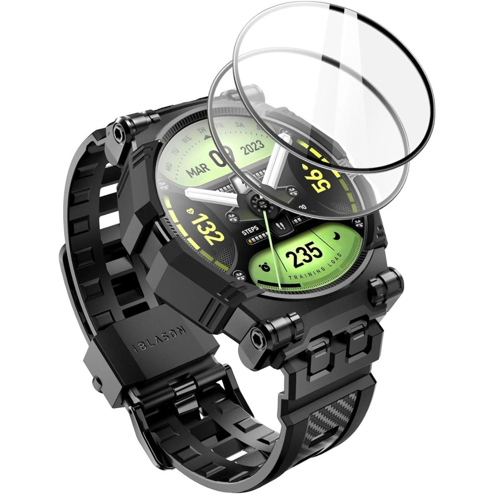 Wholesale Supcase IBLSN ArmorBox Samsung Galaxy Watch 4/5/6 44mm Black - SPC405 - {ean13} - Hurt