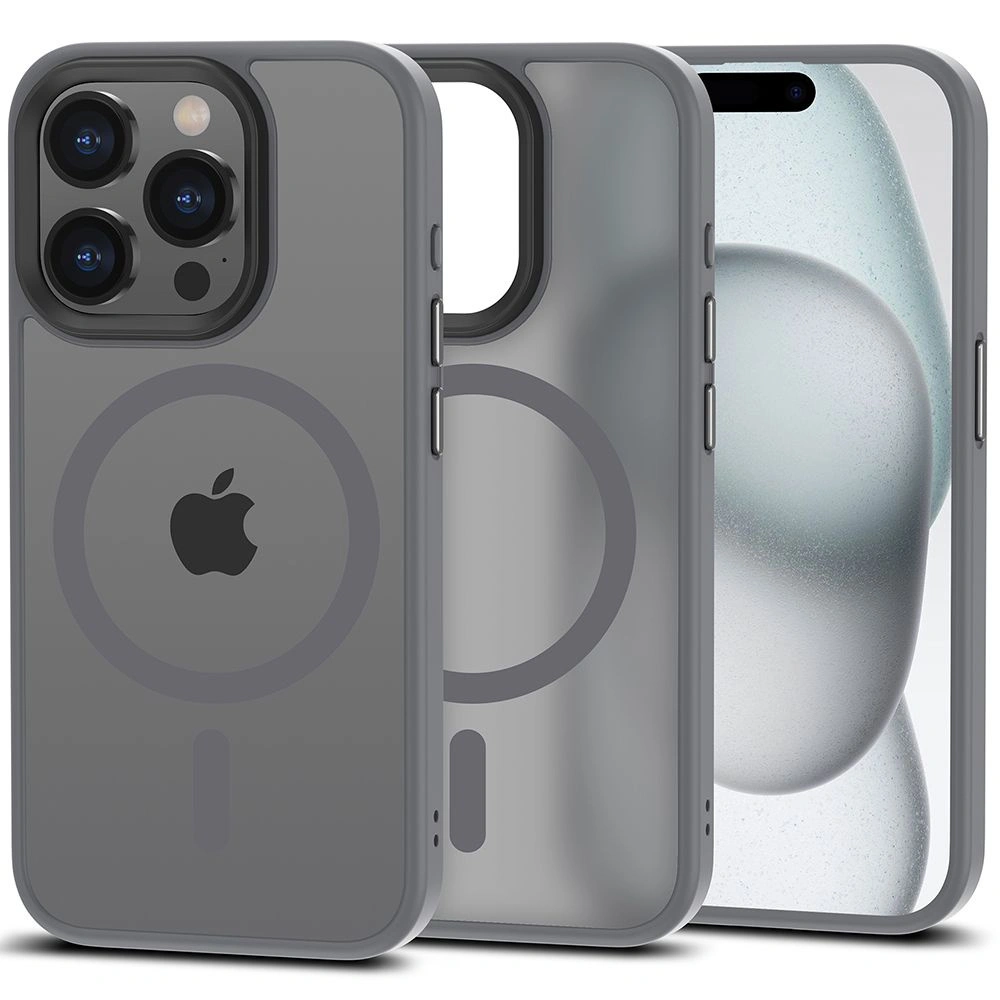 Wholesale Tech-Protect MagMat MagSafe Apple iPhone 15 Pro Matte Titanium - THP2392 - {ean13} - Hurt