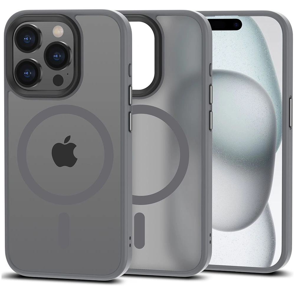 Wholesale Tech-Protect MagMat MagSafe Apple iPhone 15 Pro Max Matte Titanium - THP2393 - {ean13} - Hurt