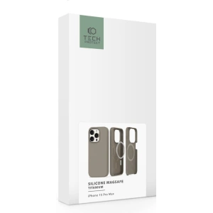 Wholesale Tech-Protect Silicone MagSafe Apple iPhone 15 Pro Max Titanium - THP2396 - {ean13} - Hurt