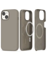 Etui Tech-Protect Silicone MagSafe Apple iPhone 15 Titanium