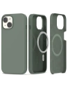 Etui Tech-Protect Silicone MagSafe Apple iPhone 15 Olive