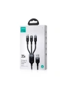 Wholesale 3w1 Joyroom Multi-Use Series S-1T3018A18 USB-A / Lightning, USB-C, micro USB 1.2m - black - JYR842 - {ean13} - Hurt