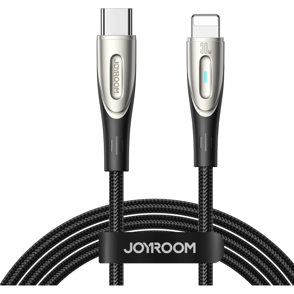 Hurtownia GSM - Cablul Joyroom Star-Light Series SA27-CL3 USB-C / Lightning 30W 1.2m negru - JYR844 - {ean13} - Hurt