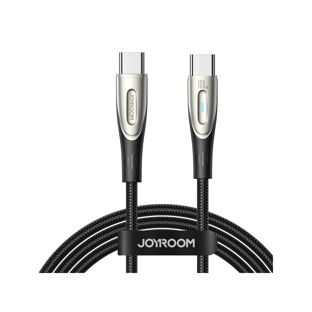 Hurtownia GSM - Cablul Joyroom Star-Light Series SA27-CC5 USB-C / USB-C 100W 1.2m negru - JYR847 - {ean13} - Hurt
