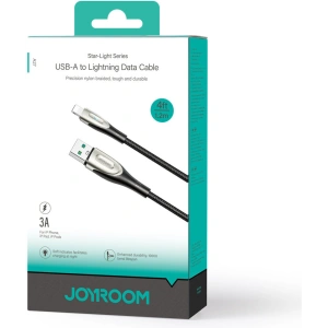 Kábel Joyroom Pioneer Series SA31-AL3 USB-A / Lightning 3A 1.2m fekete