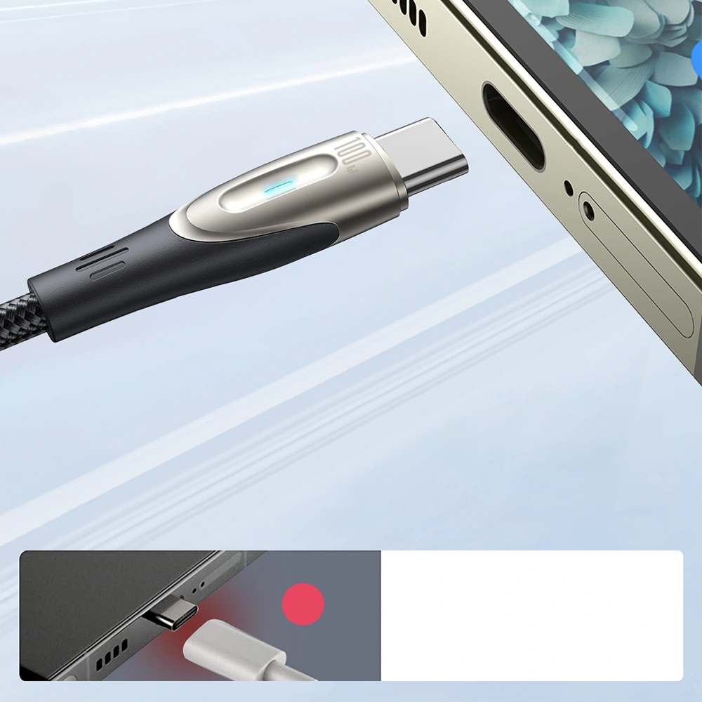 Hurtownia GSM - Kábel Joyroom Pioneer Series SA31-AC6 USB-A / USB-C 100W 1.2m fekete - JYR849 - {ean13} - Hurt