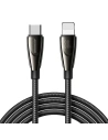 Cablul Joyroom Pioneer Series SA31-CL3 USB-C / Lightning 30W 1.2m negru