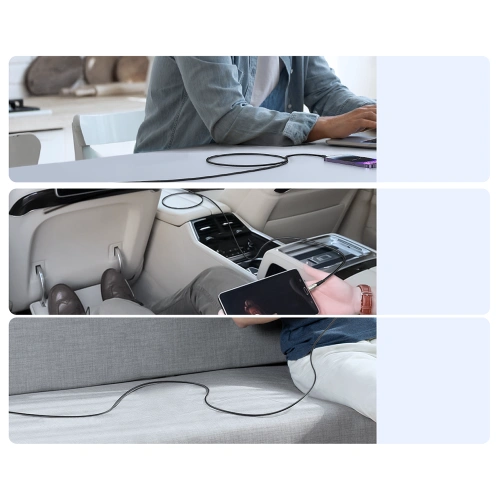 Kabel Joyroom Pioneer Series SA31-CL3 USB-C / Lightning 30W 1.2m czarny