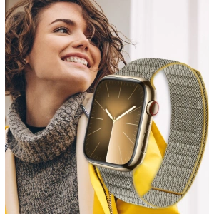 Hurtownia GSM - Pasek Crong Melange Apple Watch 4/5/6/7/SE/8/9/10 40/41/42mm (galben melanj) - CRG660 - {ean13} - Hurt