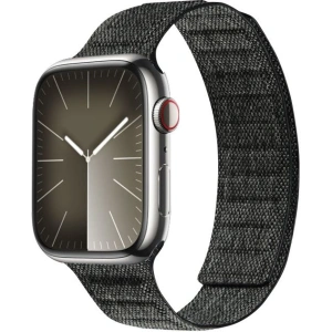 Hurtownia GSM - Pasek Crong Melange Apple Watch 4/5/6/7/SE/8/9/Ultra 44/45/49mm (czarny melanż) - CRG661 - {ean13} - Hurt