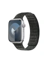 Pasek Crong Melange Apple Watch 4/5/6/7/SE/8/9/Ultra 44/45/49mm (czarny melanż)