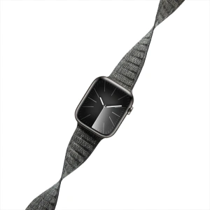 Hurtownia GSM - Pasek Crong Melange Apple Watch 4/5/6/7/SE/8/9/Ultra 44/45/49mm (černý melange) - CRG661 - {ean13} - Hurt