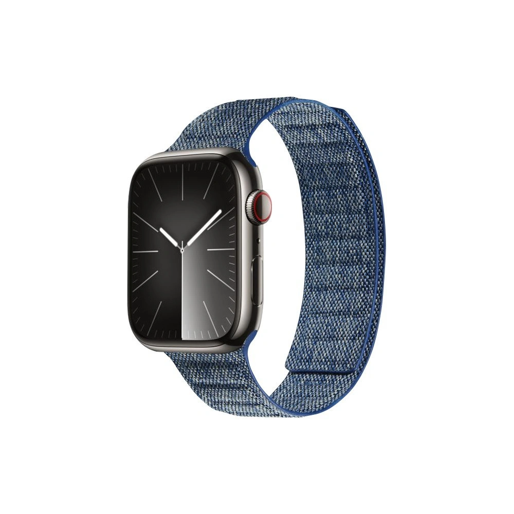 Hurtownia GSM - Pasek Crong Melange Apple Watch 4/5/6/7/SE/8/9/Ultra 44/45/49mm (kék melange) - CRG662 - {ean13} - Hurt