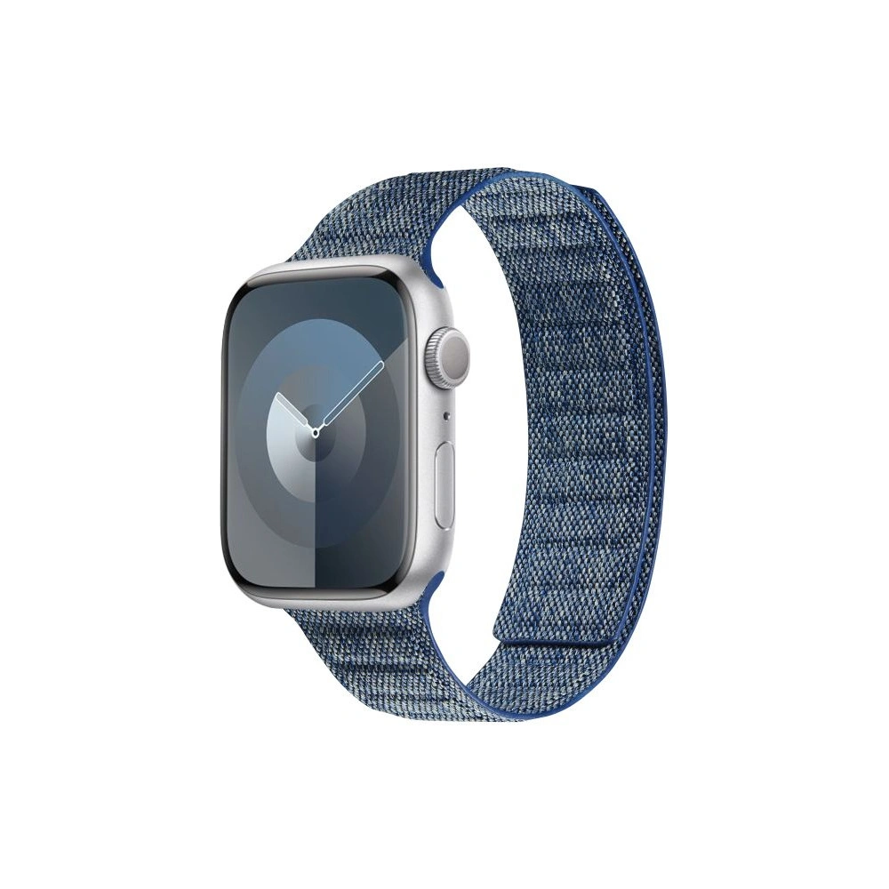 Hurtownia GSM - Pasek Crong Melange Apple Watch 4/5/6/7/SE/8/9/Ultra 44/45/49mm (kék melange) - CRG662 - {ean13} - Hurt