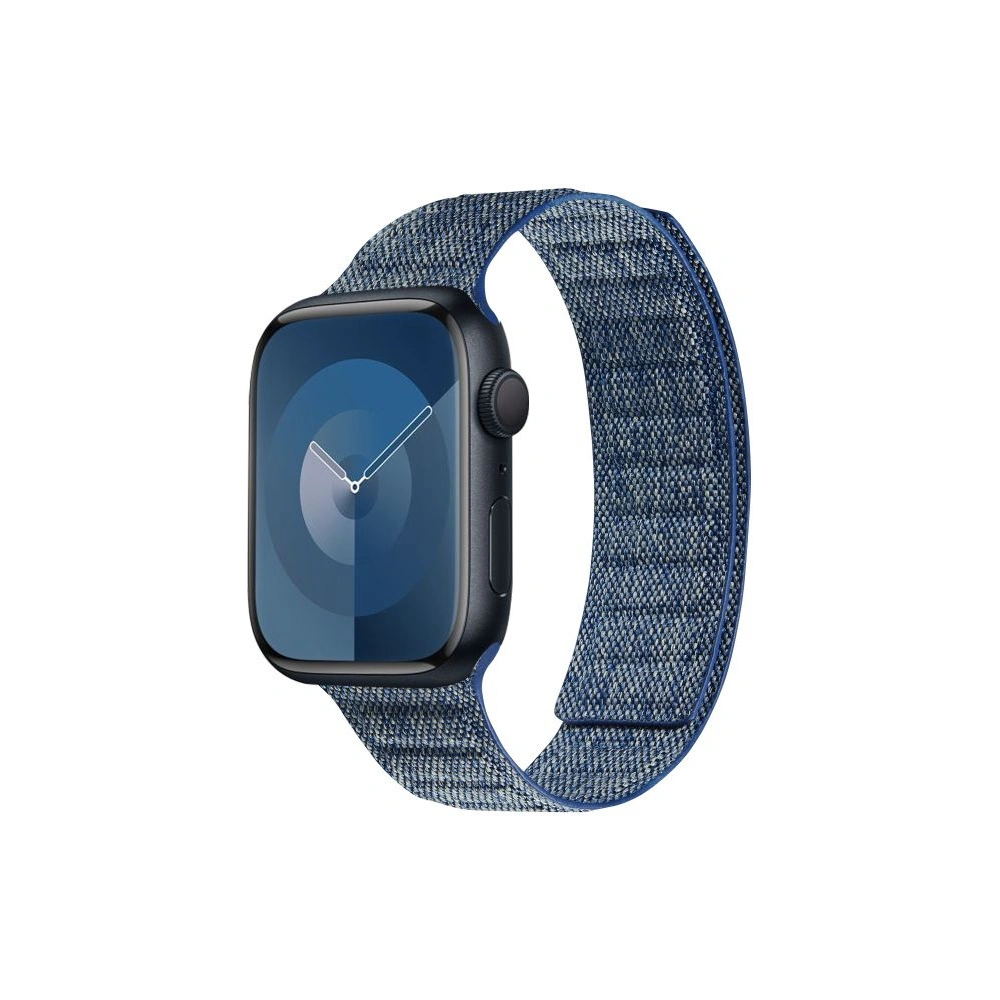 Hurtownia GSM - Pasek Crong Melange Apple Watch 4/5/6/7/SE/8/9/Ultra 44/45/49mm (modrý melange) - CRG662 - {ean13} - Hurt