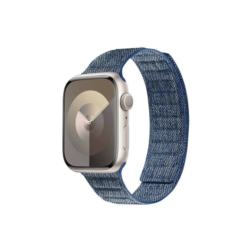 Hurtownia GSM - Pasek Crong Melange Apple Watch 4/5/6/7/SE/8/9/Ultra 44/45/49mm (modrý melange) - CRG662 - {ean13} - Hurt
