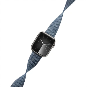 Hurtownia GSM - Pasek Crong Melange Apple Watch 4/5/6/7/SE/8/9/Ultra 44/45/49mm (niebieski melanż) - CRG662 - {ean13} - Hurt