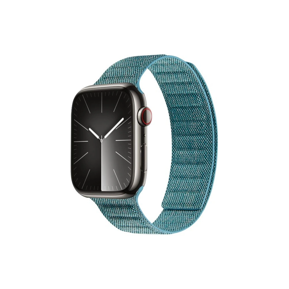 Hurtownia GSM - Pasek Crong Melange Apple Watch 4/5/6/7/SE/8/9/Ultra 44/45/49mm (tyrkysová melange) - CRG663 - {ean13} - Hurt