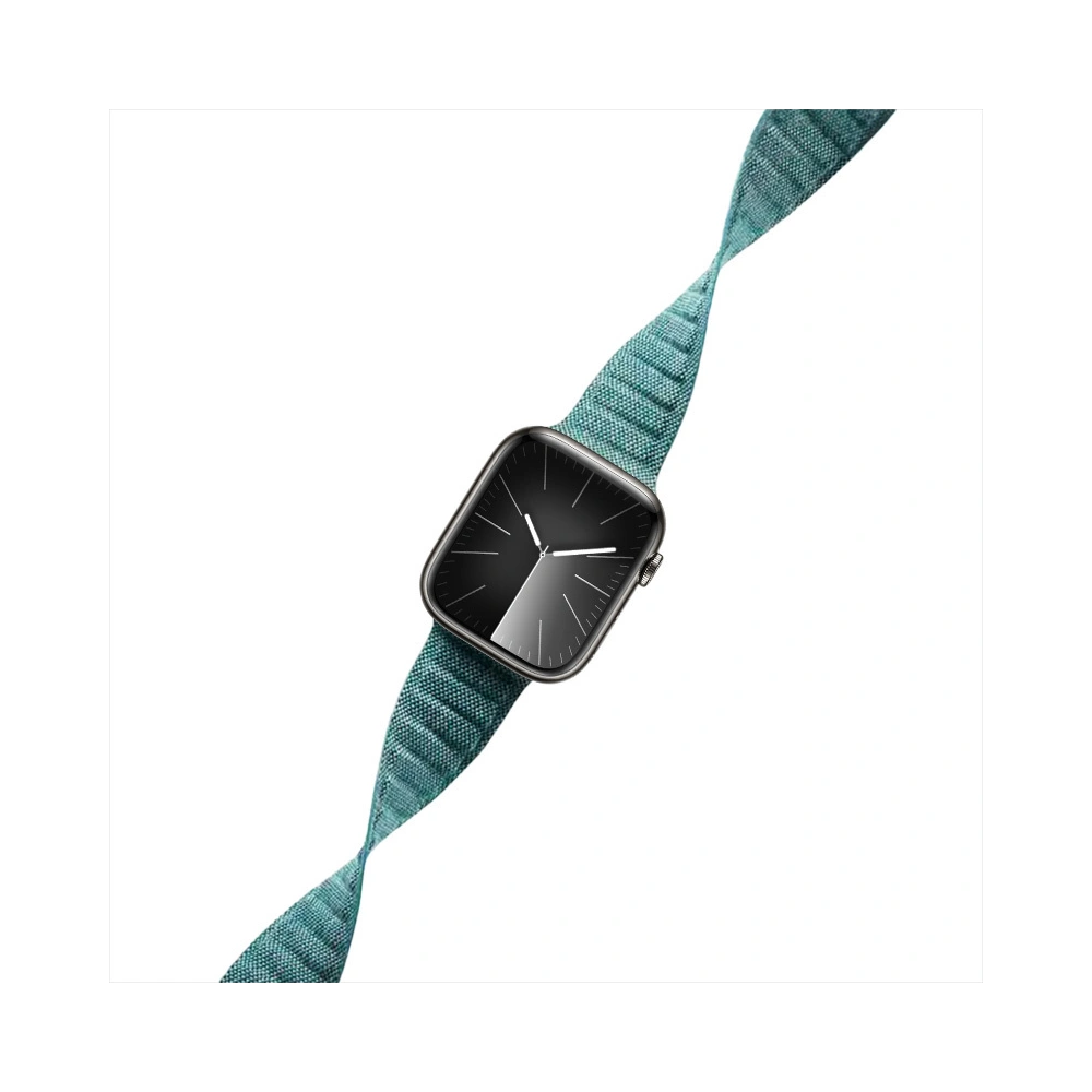 Hurtownia GSM - Pasek Crong Melange Apple Watch 4/5/6/7/SE/8/9/Ultra 44/45/49mm (tyrkysová melange) - CRG663 - {ean13} - Hurt