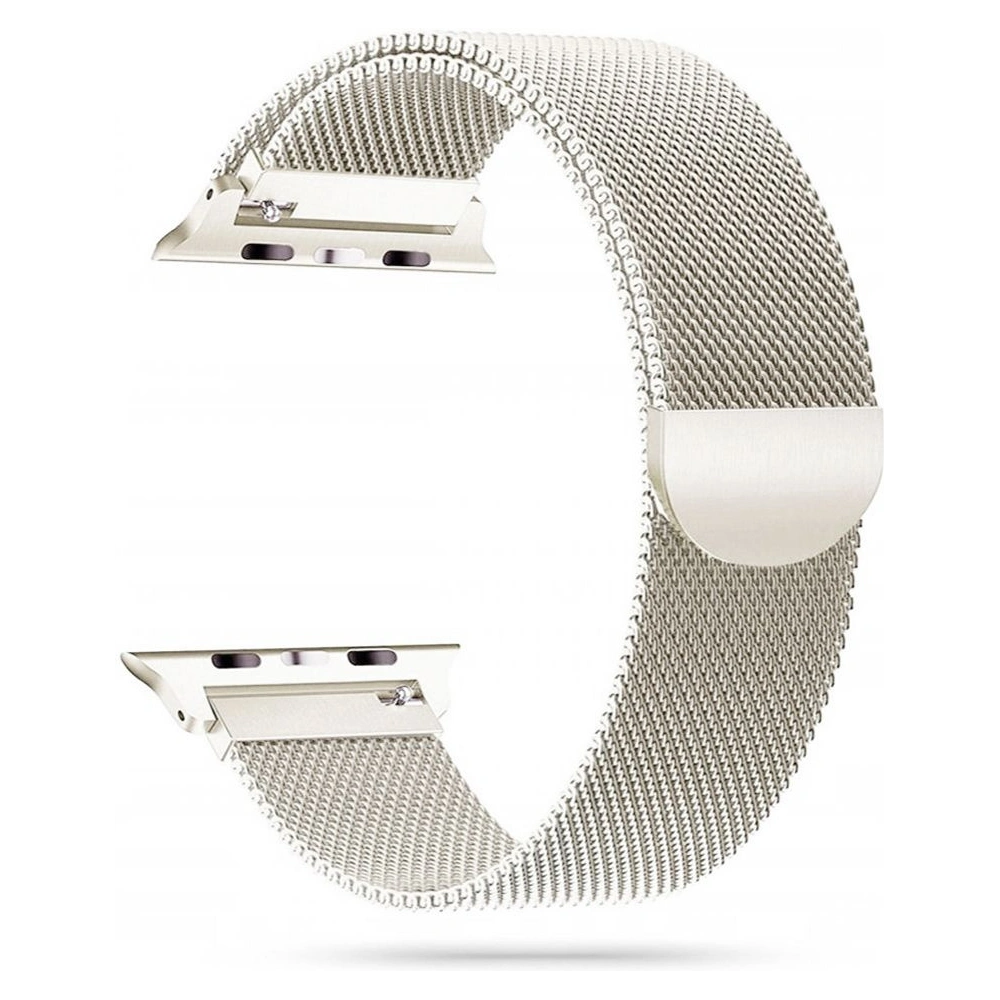 Hurtownia GSM - Pásmo Tech-Protect MilaneseBand Apple Watch 4/5/6/7/SE/8/9/10 40/41/42mm Starlight - THP2406 - {ean13} - Hurt