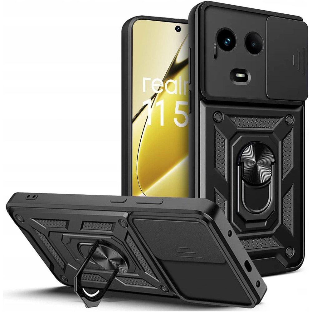 Hurtownia GSM - Etui Tech-Protect CamShield Pro Realme 11 5G černé - THP2407 - {ean13} - Hurt
