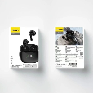 Hurtownia GSM - Căști wireless Dudao U15N TWS BT 5.1 negre - DDA296 - {ean13} - Hurt
