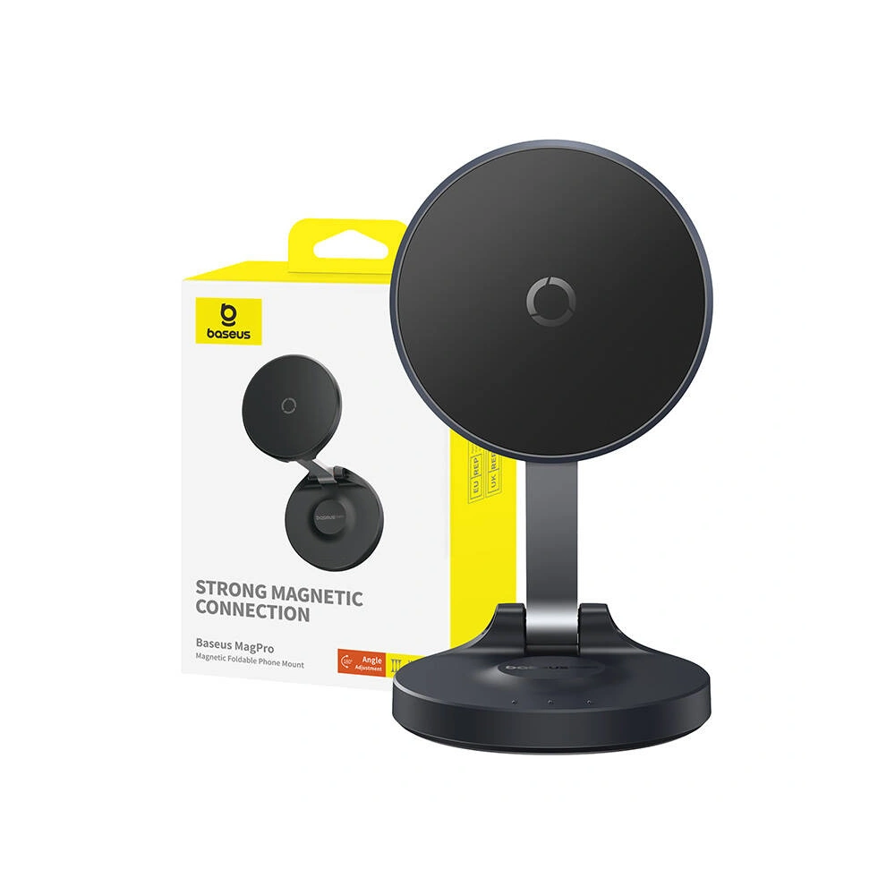 Wholesale Baseus MagPro adhesive phone holder black - BSU4735 - {ean13} - Hurt