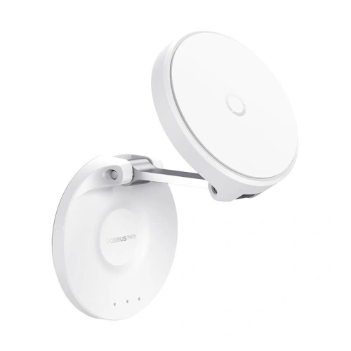 Uchwyt na telefon Baseus MagPro samoprzylepny biały