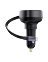 Hurtownia GSM - Autós töltő Baseus Enjoyment Pro USB-C kábellel 60W (fekete) - BSU4737 - {ean13} - Hurt