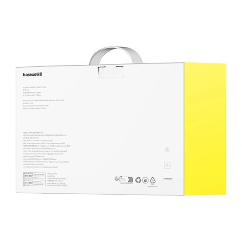 Poduszka na zagłówek samochodowy Baseus Comfort Ride obustronna czarna