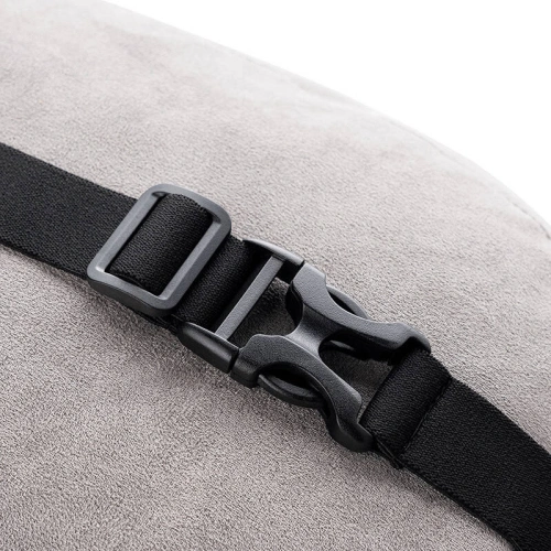 Poduszka na zagłówek samochodowy Baseus Comfort Ride obustronna szara