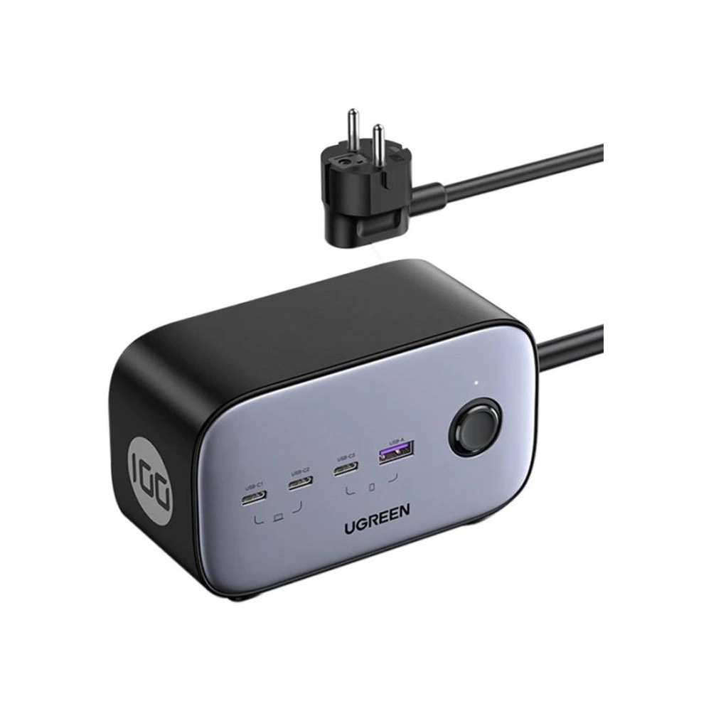 Hurtownia GSM - UGREEN CD270 EU tápelosztó, 3x USB-C, 1x USB-A, 2x AC, 100W, 1.8m - UGR1752 - {ean13} - Hurt