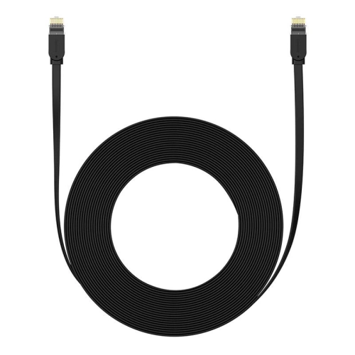 Kabel sieciowy Baseus Ethernet RJ45, Cat.6, 12 metrów (czarny)